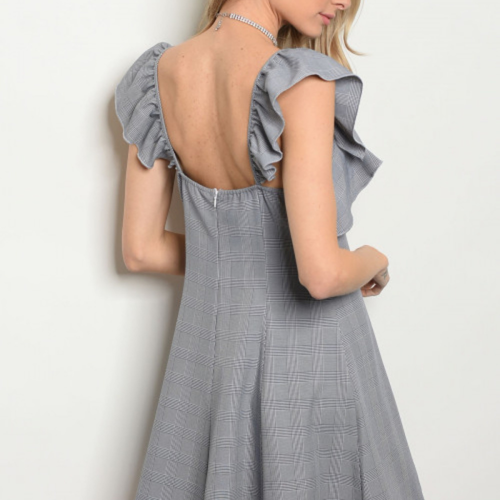 RUFFLED DRESS - Picture 2 of 6